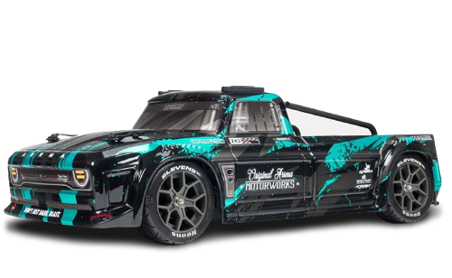 Arrma - 1/8 INFRACTION 4X4 3S BLX 4WD All-Road Street Bash Resto-Mod Truck RTR, Teal