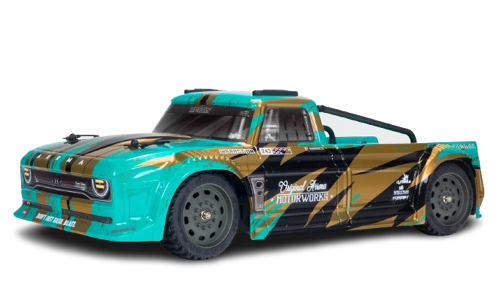 Arrma - 1/8 INFRACTION 4WD MEGA Resto-Mod Truck RTR, Teal/Bronze