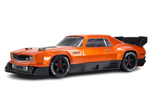 Arrma - 1/7 FELONY 6S BLX Street Bash All-Road Muscle Car RTR, Orange