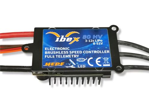 Ibex 80A Telemetrie Brushless Controller (Opto)