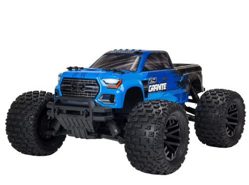 Arrma - 1/10 GRANITE 4WD MEGA Brushed Monster Truck RTR, Blue (International)