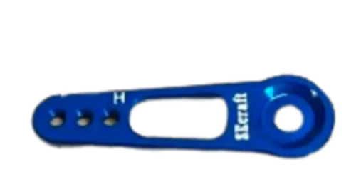 Secraft - Servo Arm V1 light - 1" - Hitec (24T) - M2 - Blue