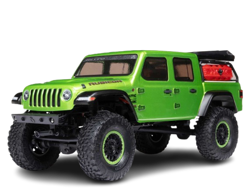 Axial - 1/24 SCX24 Jeep JT Gladiator 4WD Rock Crawler Brushed RTR, Green