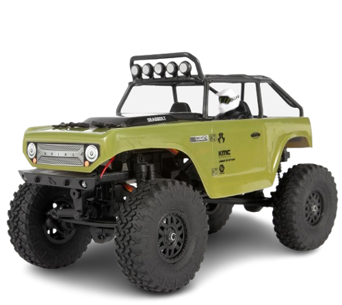 Axial - 1/24 SCX24 Deadbolt 4WD Rock Crawler Brushed RTR, Green