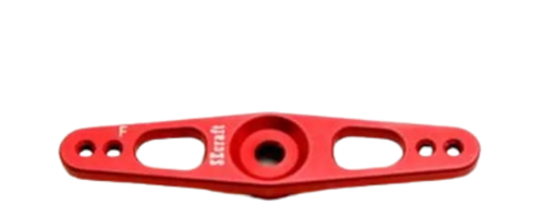 Secraft - Double Servo Arm - 40mm / 1.5" - Futaba (25T) - M2 - Red