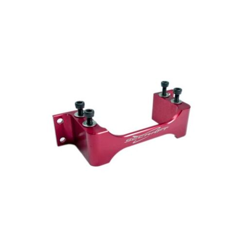 Secraft - Side Servo Mount S for standard size servo - Red