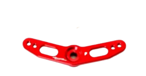 Secraft - Double Servo Arm F3A - 1.5" with Offset - Futaba (25T) - M2 - Red