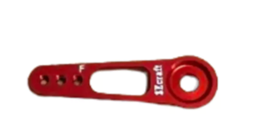 Secraft - Servo Arm V1 light - 1" - Futaba (25T) - M2 - Red