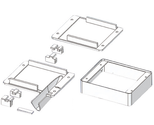 Universal Wing Servo Mount (2pc)