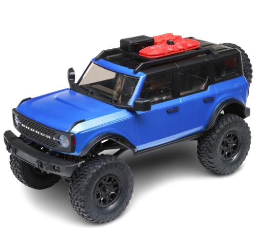 Axial - 1/24 SCX24 2021 Ford Bronco 4WD Truck Brushed RTR, Blue