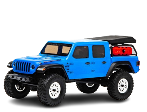 Axial - 1/24 SCX24 Jeep JT Gladiator 4WD Rock Crawler Brushed RTR, Blue