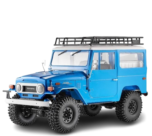 FMS - 1/10 Toyota Land cruiser FJ40 scaler ARTR kit (RS version) - Blue