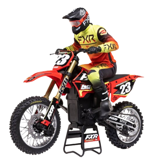 Losi - 1/4 Promoto-MX Motorcycle RTR, FXR Red