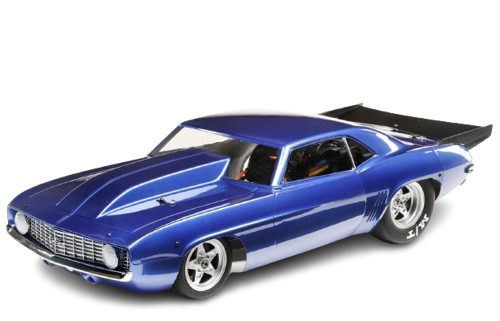 Losi - 1/10 '69 Camaro 22S 2WD No Prep Drag Car Brushless RTR, Blue