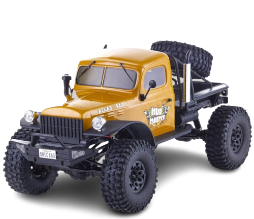 RocHobby - 1/10 Atlas Mud master scaler ARTR car kit (RS version) - Yellow