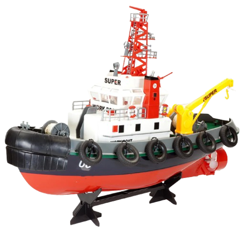 Heng Long - Tug Work Boat 5CH 2.4GHZ W/Water Hose Function