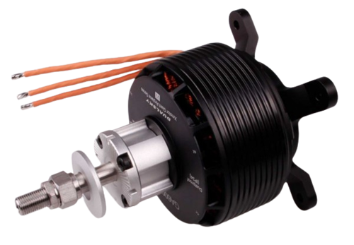 Dualsky GA6000.8S 55-60CC 180KV 6800W Brushless Motor (Single Shaft)