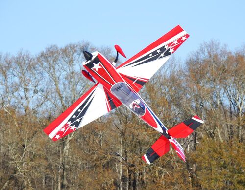 Extreme Flight - Extra 300 104" V3, Red/White/Black ARF Kit