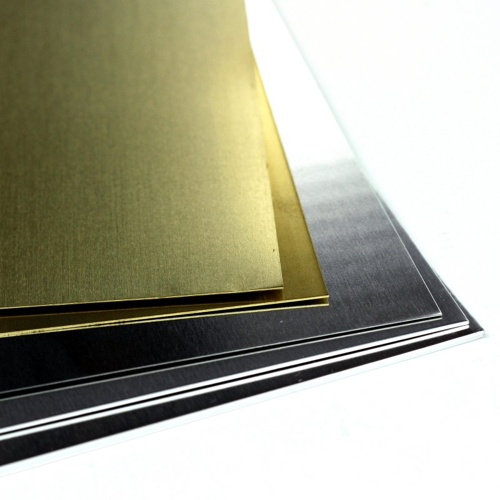 K&S - Brass Sheet 0.13x100x250mm(6pcs) KS8250