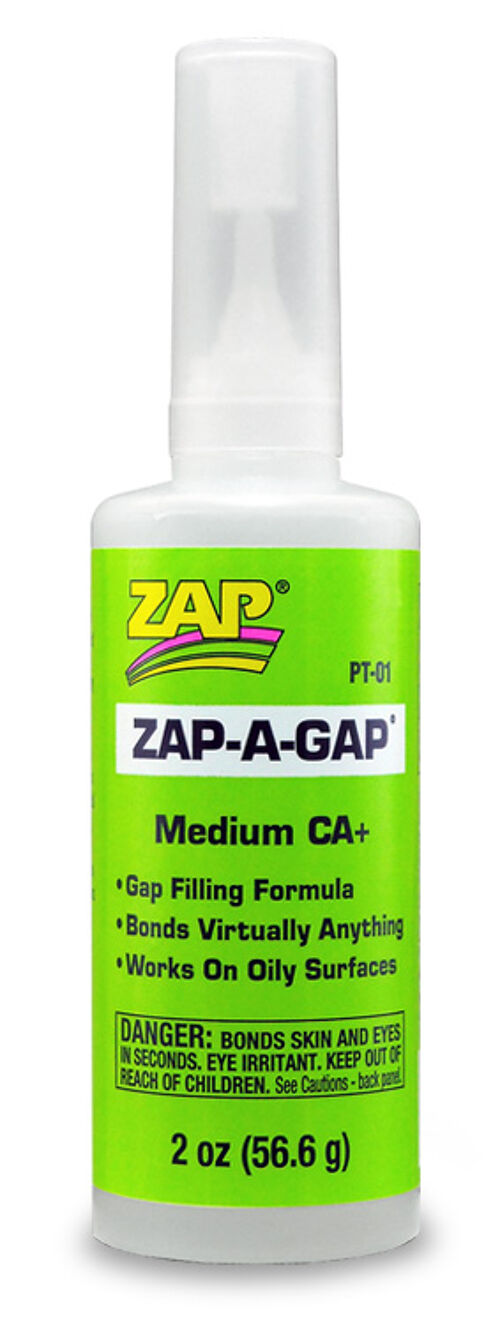 ZAP Medium CA Glue - Green PT-01 (56g)