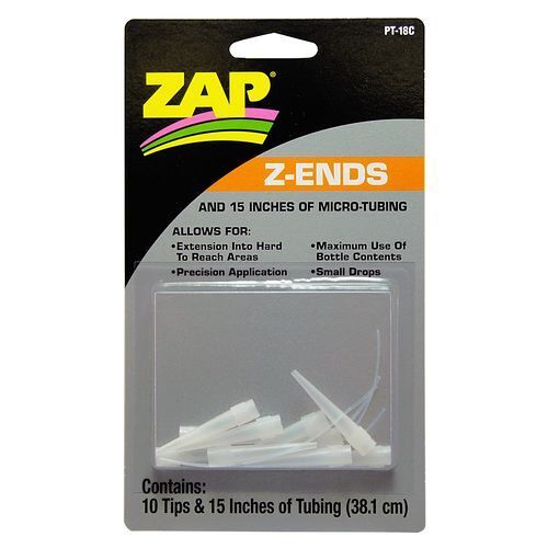 ZAP Z-Ends Tips & Micro Tubing PT-18