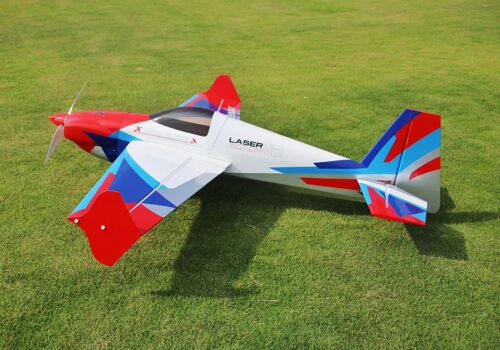 Extreme Flight - Laser 60" EXP V3, White/Blue/Red/Silver ARF Kit