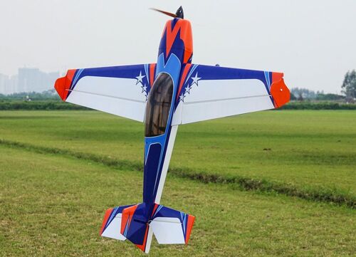 Extreme Flight - Extra 300 60" EXP V2 Plus, White/Blue/Orange ARF Kit