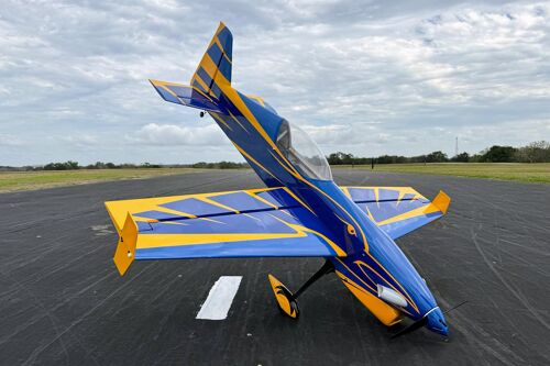 Extreme Flight - Turbo Raven 69" V2, Blue/Yellow ARF Kit