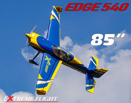 Extreme Flight - Edge 540 85", Blue/Yellow ARF Kit