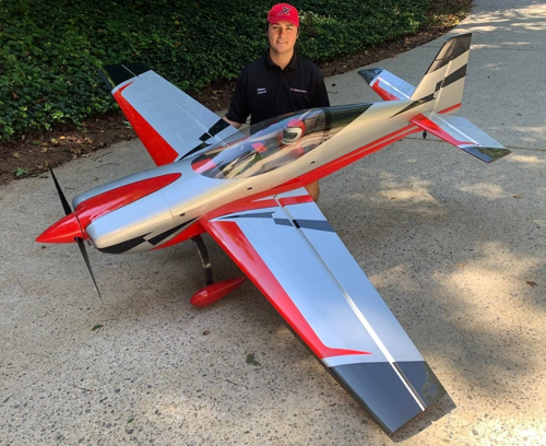 Extreme Flight - Extra NG 104" V2, Red/Silver ARF Kit