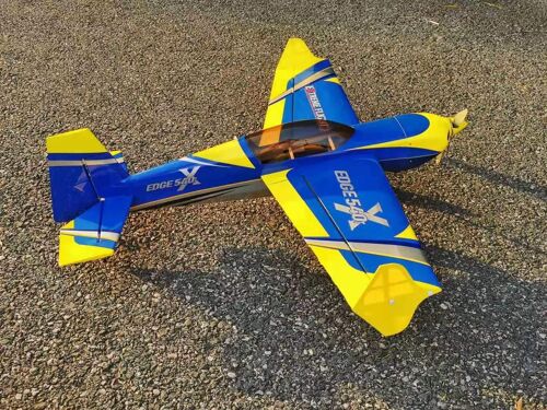 Extreme Flight - Edge 540 48" V2 Plus, Blue/Yellow ARF Kit