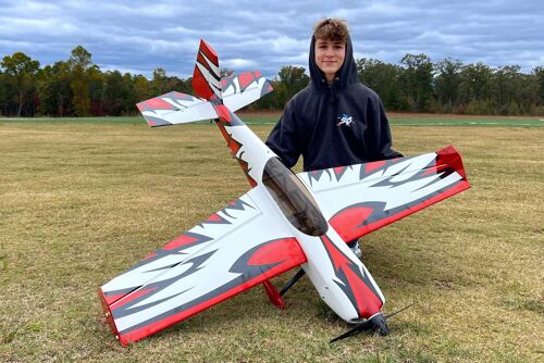 Extreme Flight - Edge 540 48" V2 Plus, Dark Red/White ARF Kit