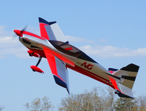 Extreme Flight - Extra NG 60", Red/Silver ARF Kit