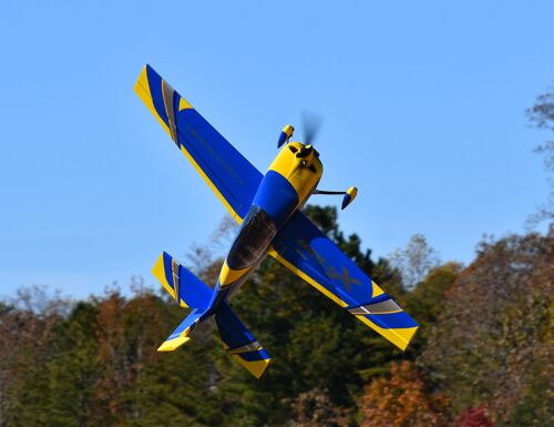 Extreme Flight - Edge 540 78", Blue/Yellow ARF Kit