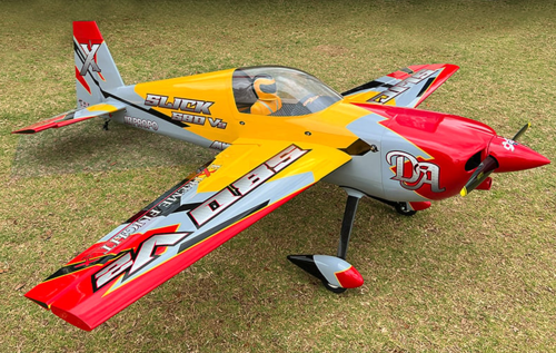 Extreme Flight - Slick 580 91", Yellow/Red/Grey ARF Kit