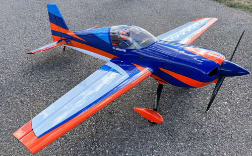 Extreme Flight - Slick 580 91", White/Blue/Orange ARF Kit