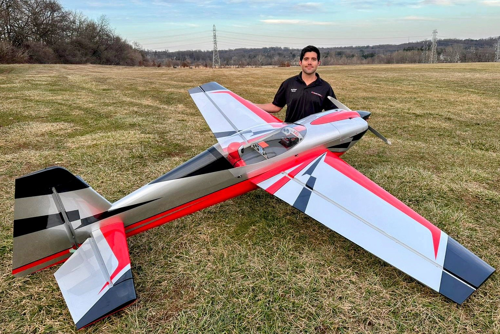 Extreme Flight - Extra NG 114", Red/Silver ARF Kit