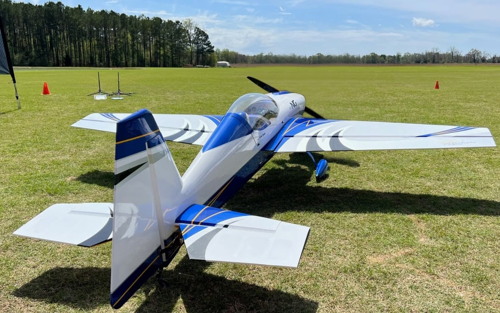 Extreme Flight - Extra NG 114", Blue/White/Silver ARF Kit