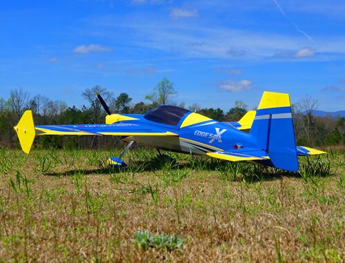 Extreme Flight - Edge 540 60" EXP V2 Plus, Blue/Yellow RxR (Receiver Ready - PNP)