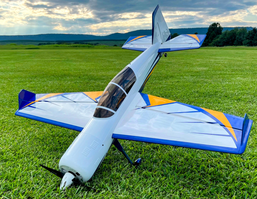 Extreme Flight - Yak 54 60" V2, White/Blue RxR (Receiver Ready - PNP)