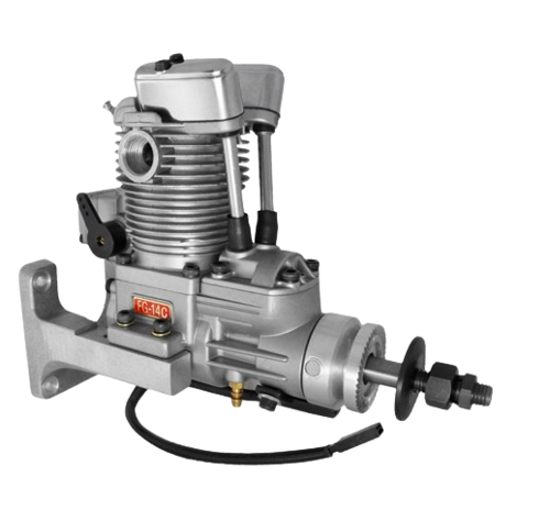 Saito FG-14C 4-Stroke Gas Engine (with electronic ignition)