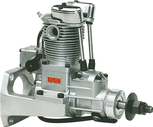 Saito FG-17B 4-Stroke Gas Engine (with electronic ignition)