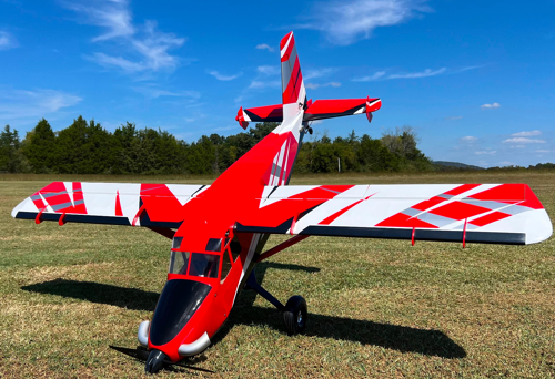 Extreme Flight - Turbo Bushmaster 84", Red/Black ARF Kit