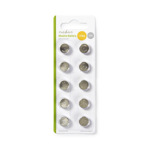 Lithium Button Cell Battery LR44 | 1,5 V | 10 pieces Blister