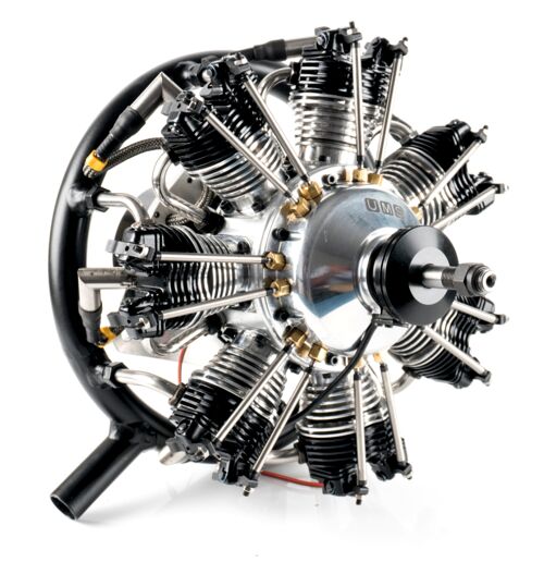 UMS - 90CC 7 Cylinder 4-Stroke Radial Engine