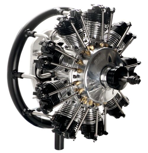 UMS - 115CC 9 Cylinder 4-Stroke Radial Engine