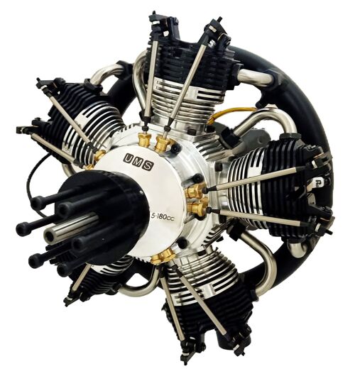 UMS - 180CC 5 Cylinder 4-Stroke Radial Engine