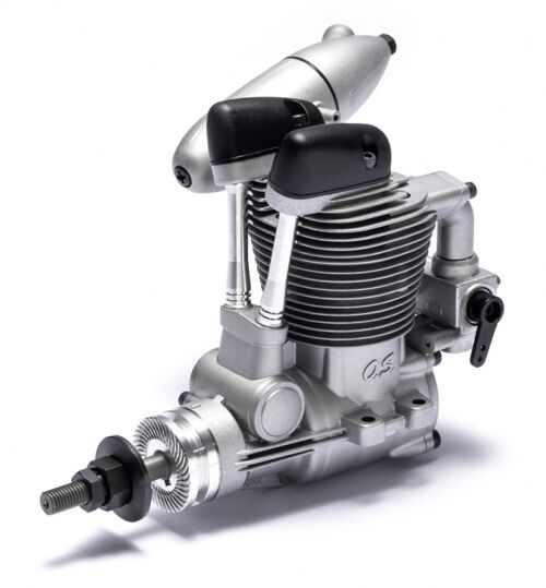 OS - FS-64V 10.46cc 4-Stroke Nitro Engine w/ Silencer