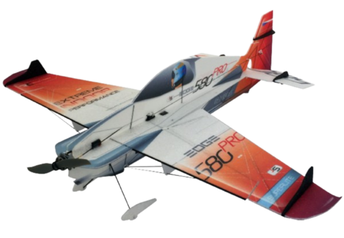 RC Factory -  Edge 580 PRO Indoor Kit 840mm, Red