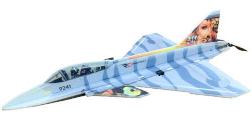 RC Factory - Gripen Indoor Kit 890mm, Blue